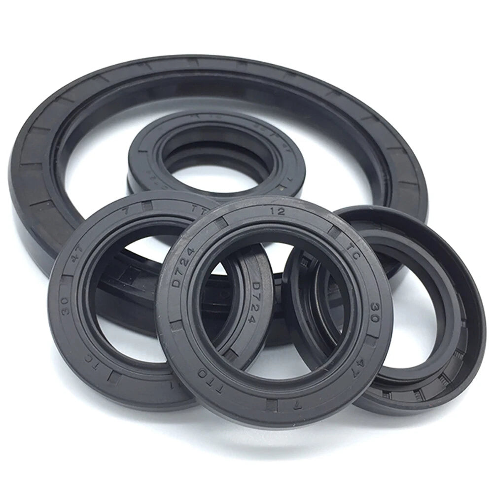 TC NBR Skeleton Oil Seal Rings Double Lip Sealing ID 50~400mm for Rotation Shaft