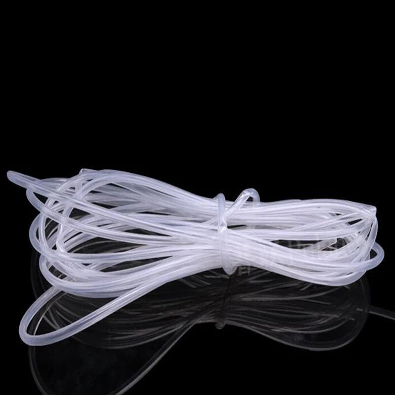 Food Grade Silicone Rubber Tubing — Flexible Hose for Brewing, Aquarium & Transfer (2x3mm / 3x4mm / 3x5mm)