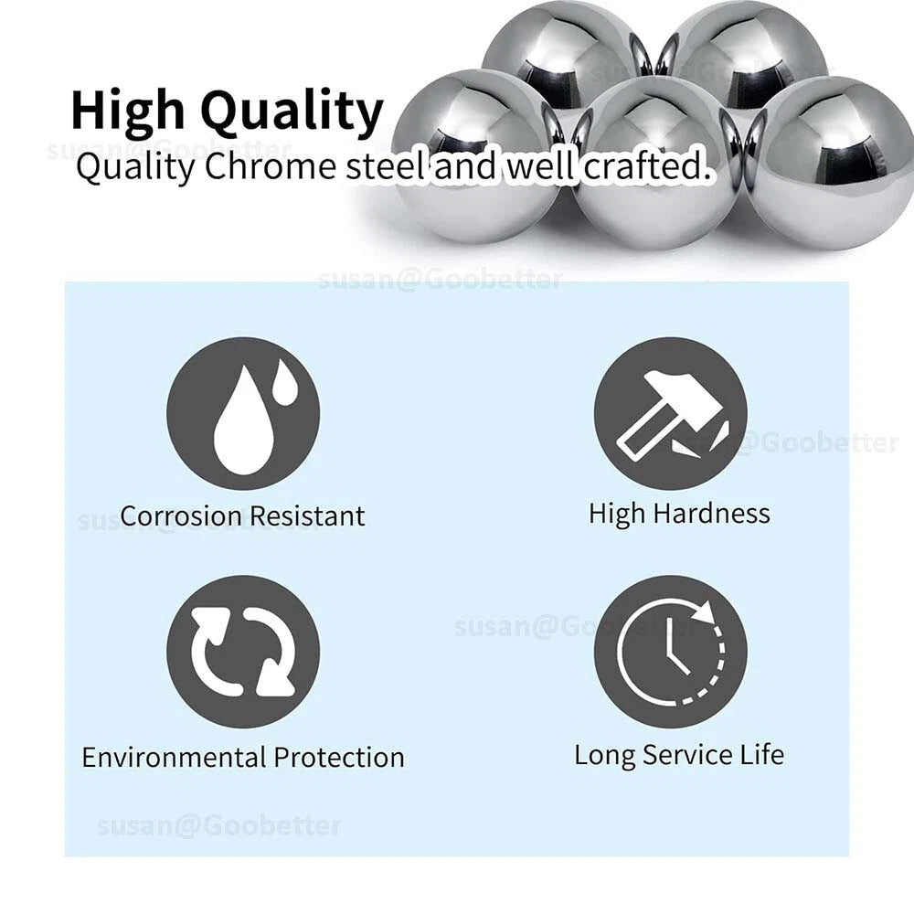 Stainless Steel Ball Bearings 0.5/0.6/0.8/1/1.1/1.2/1.3/1.4/1.5 - 20 mm Diameter