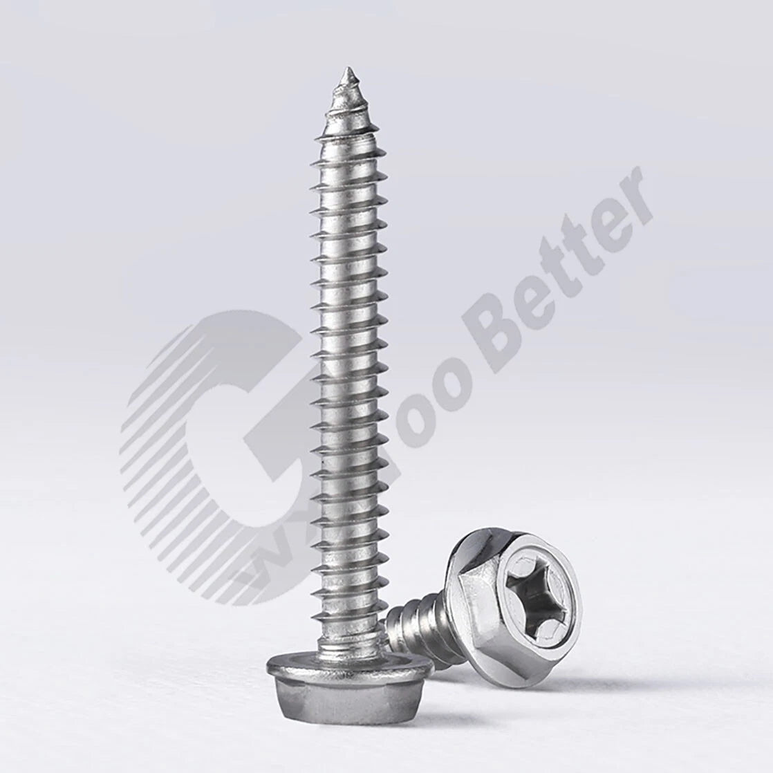 M3 M4 M5 M6 A2 Stainless Hex Flange Self Tapping Screws – Phillips Drive