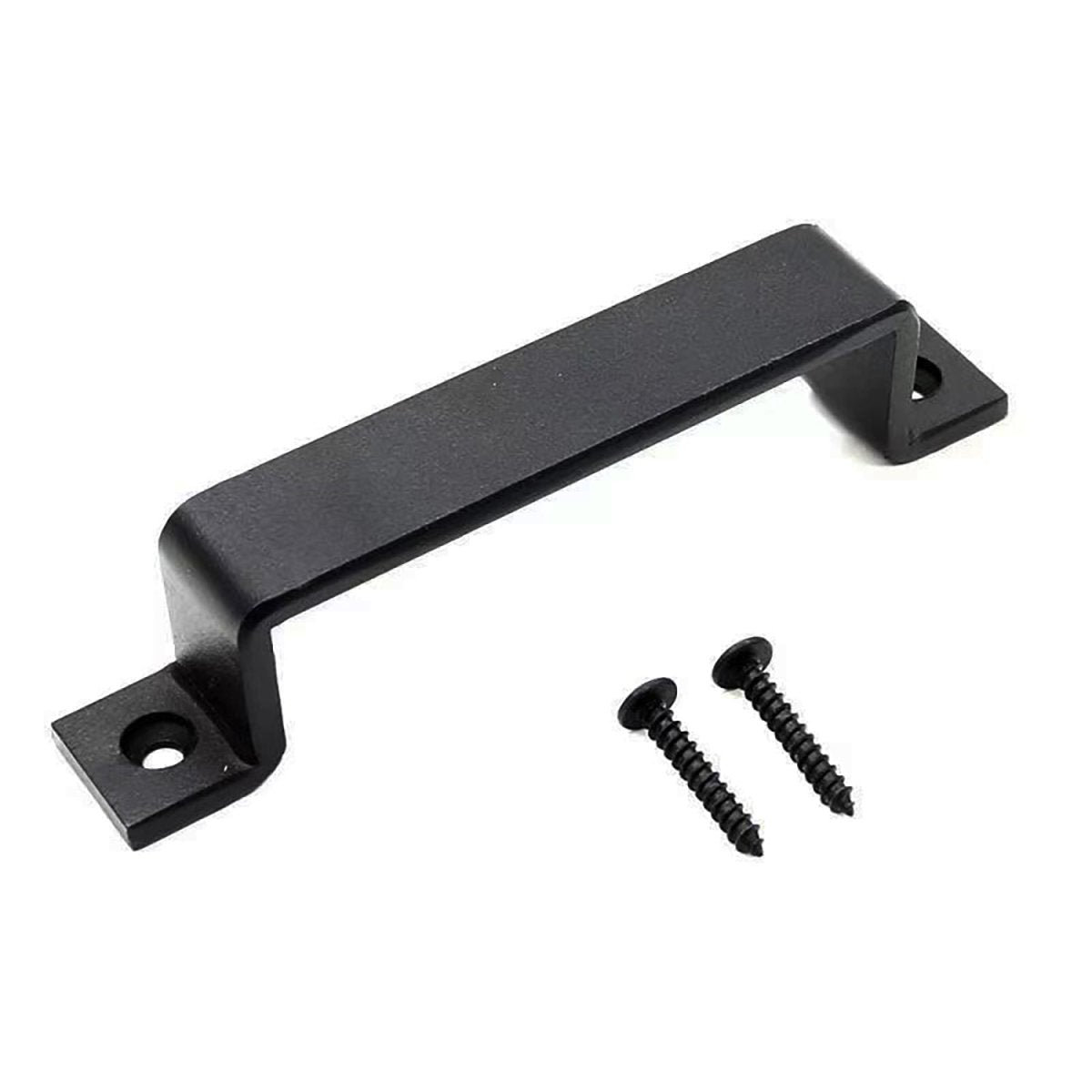 6.6FT Heavy Duty Sturdy Sliding Barn Door Hardware + Adjustable Floor Guide Wall Mount Roller + Pull Handle, J Shape Hangers, Smoothly and Quietly, Easy to Install, Fit 24" - 36" Width Door - HomeDIYer