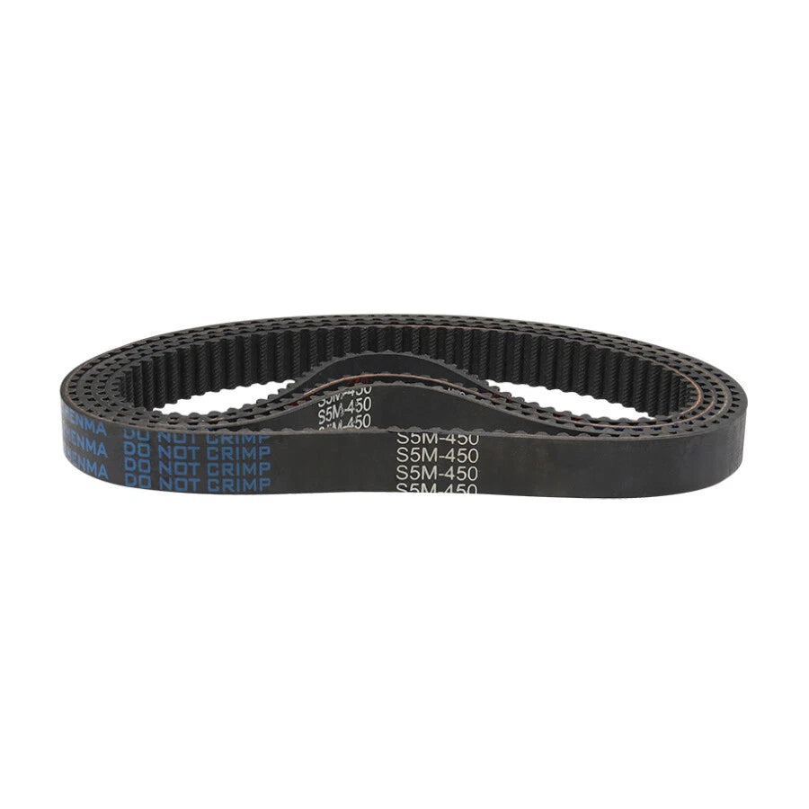 S5M Rubber Timing Belt Closed Loop — 15mm & 20mm Width, 250–2800mm Loop, for CNC & 3D Printer Pulleys