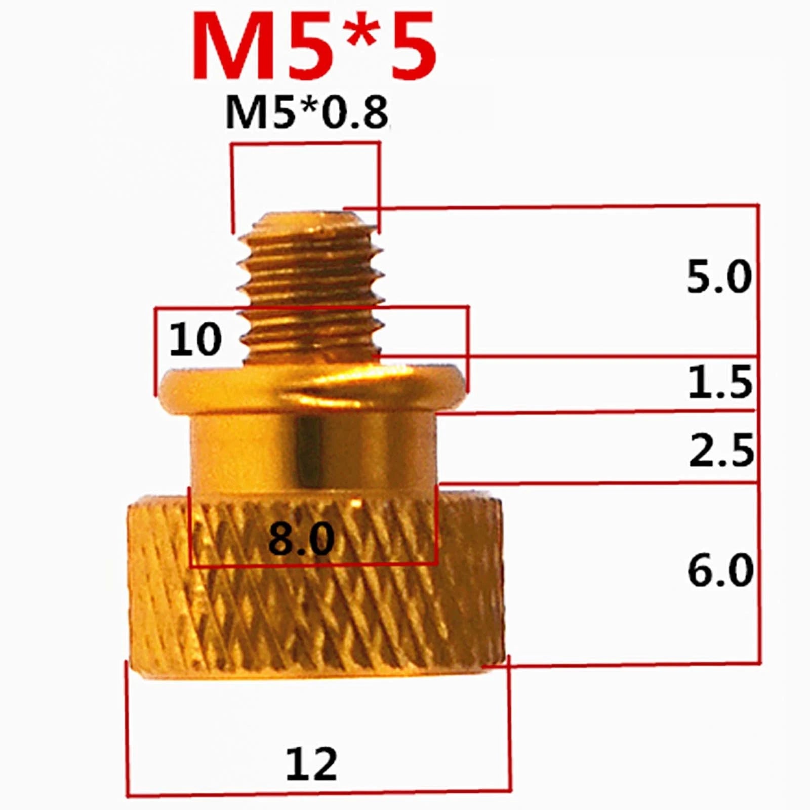 M5 M6 Thumb Knurled Screws Applied In The Precision Equipment And Instruments