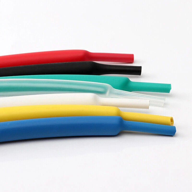 Heat Shrink Tubing 3:1 Adhesive Lined — 2.4mm to 85mm, Multiple Colors - HomeDIYer