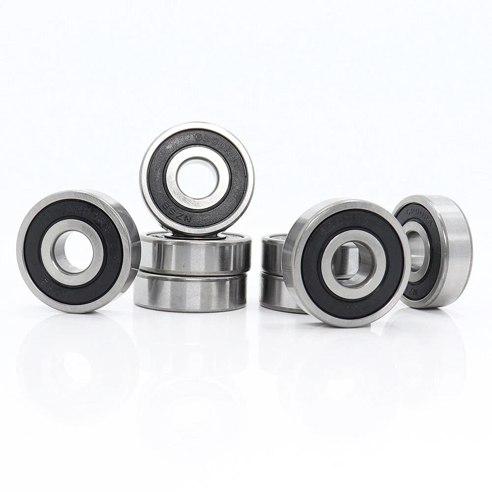 6200 6201 6202 6203 6204 6205 6206 RZ Deep Groove Ball Bearings 10x30x9mm-30x62x16mm