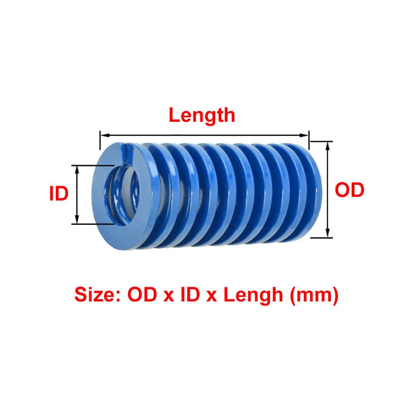 OD 30mm ID 15mm Mould Die Spring Compression Spring Heavy Duty Spring Steel