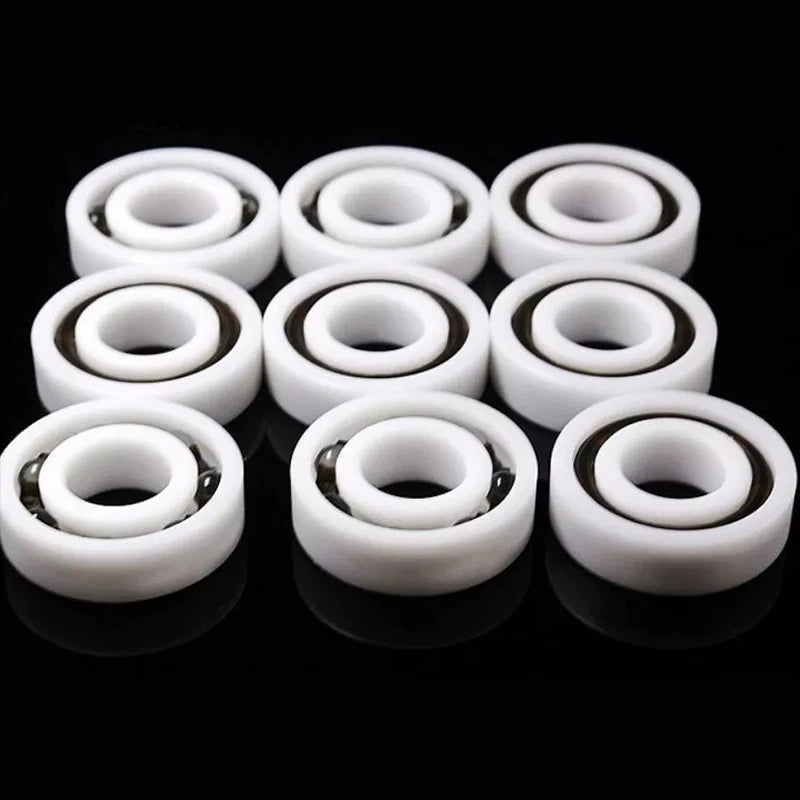 POM Plastic Bearing Deep Groove Ball Bearings RS/2RS Single/Double Sided Seal