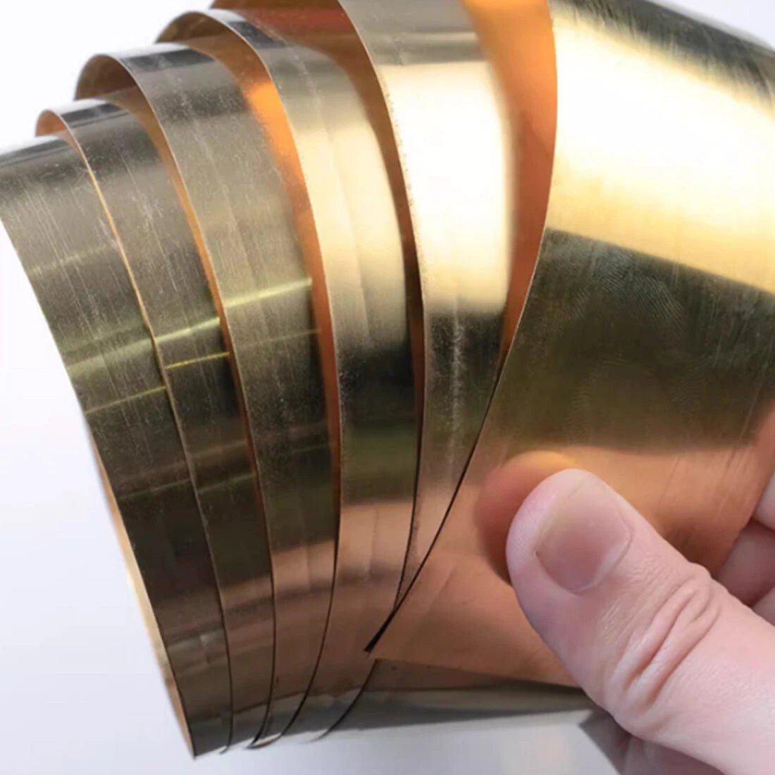 Brass Sheet Roll Metal Foil Plate Thick 0.01mm to 1mm Craft Model Train Metal - HomeDIYer