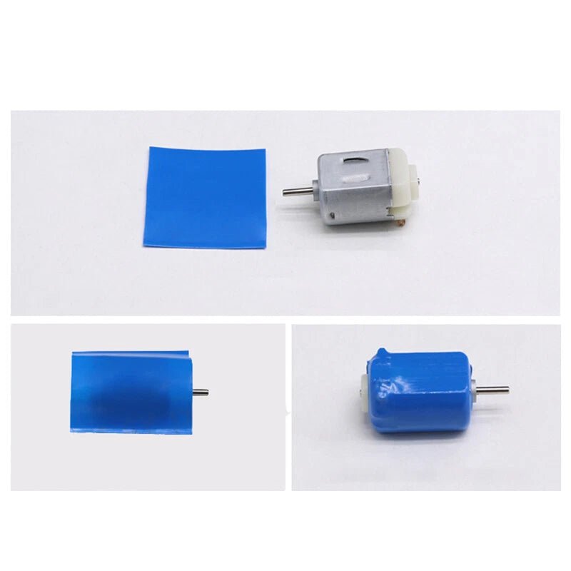 PVC Heat Shrink Tubing Wrap Sleeving — Flat Width 31mm to 45mm, 14 Colors - HomeDIYer