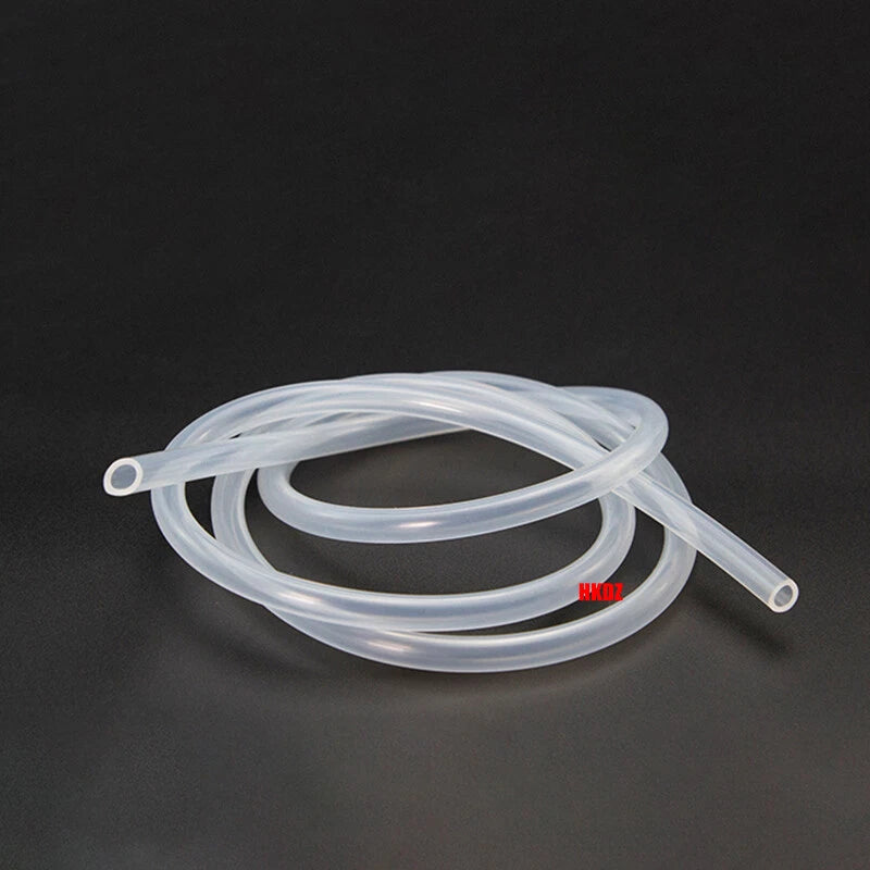 Clear Silicone Tubing Food Grade – Flexible Rubber Hose for Water Pump & DIY Plumbing (OD 10–44mm)