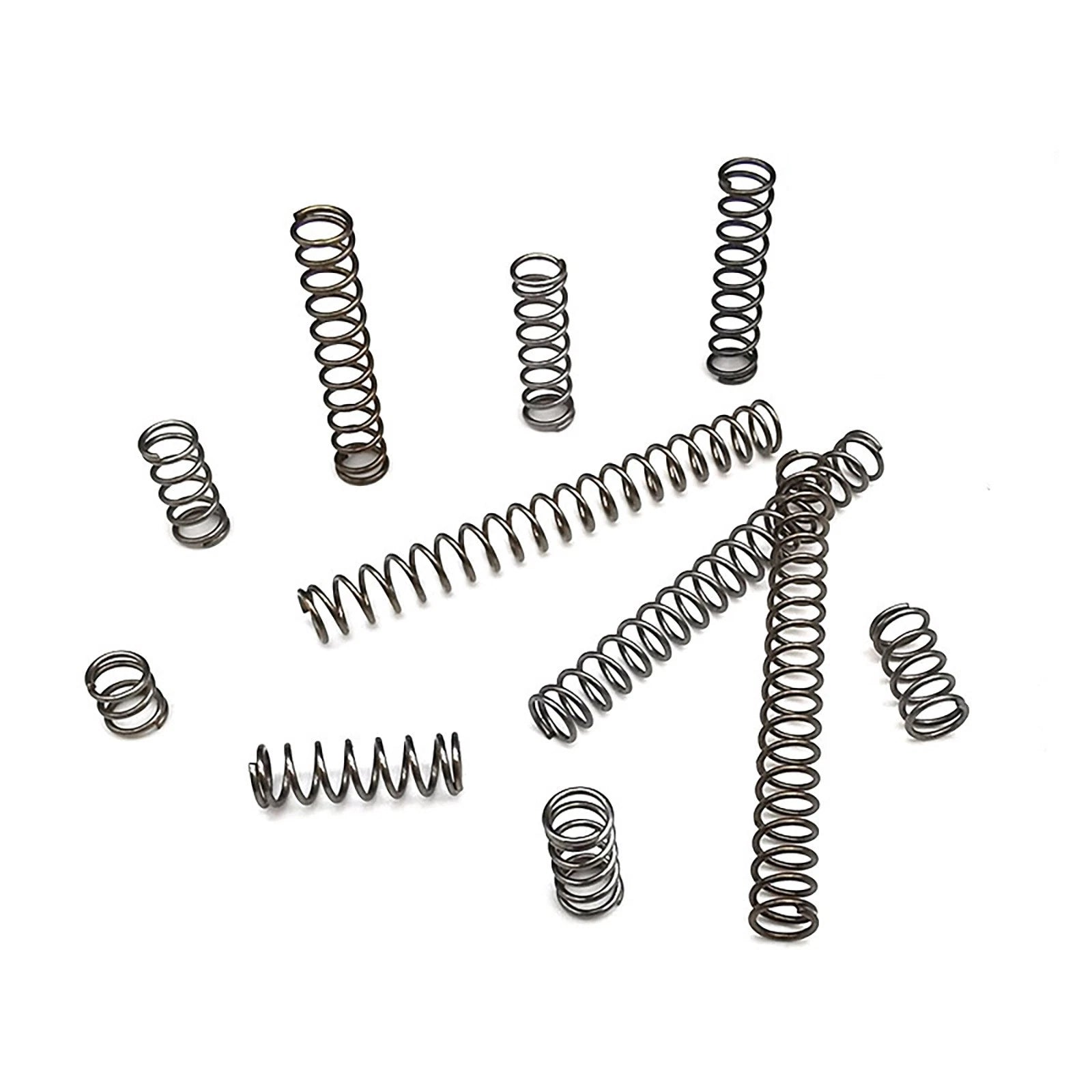 Spring Steel Small Compression Spring 0.2/0.3/0.4mm Wire Diameter 3-50mm Length