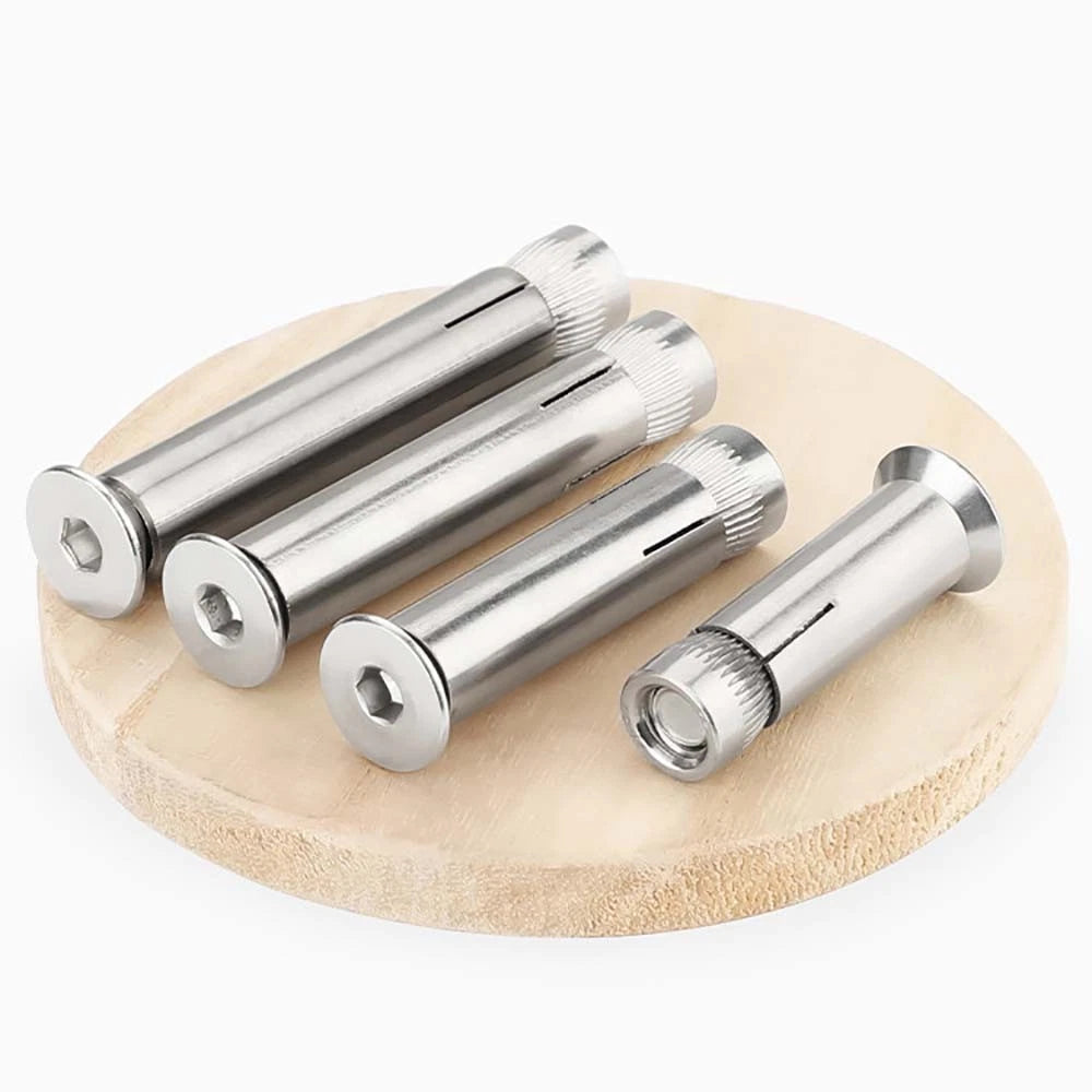 M6–M12 Countersunk Expansion Bolts | 201 Stainless Steel Hex Socket Sleeve Anchors