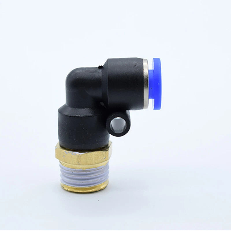 Pneumatic Push-to-Connect Fittings — Nylon Air Hose Tube Connectors, 22 Types