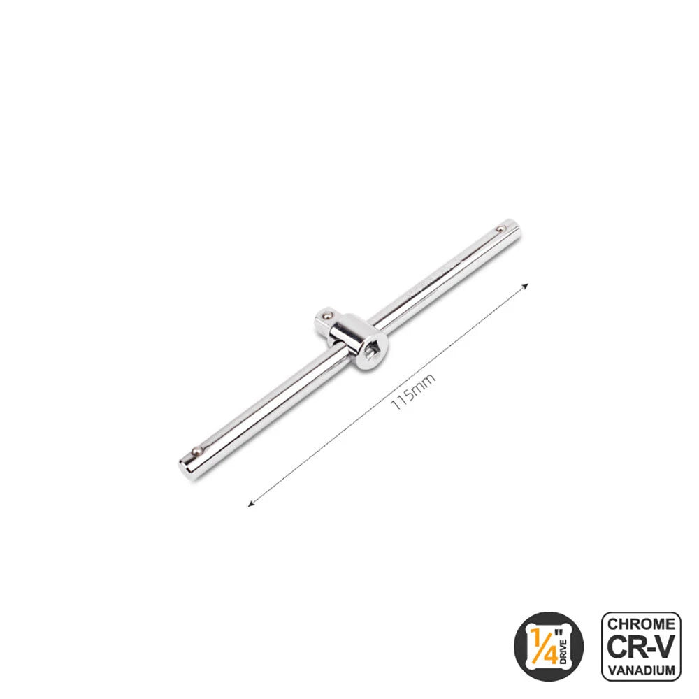 NEW Drive Ratchets 1/4" 3/8" 1/2" Sliding T-Handle Socket Breaker Bar Wrench