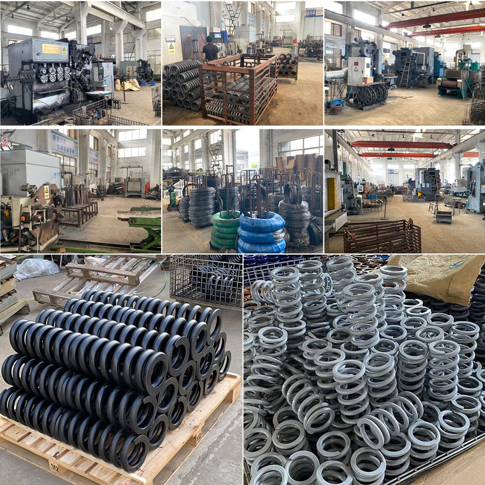 304 Stainless Steel Compression Spring Wire Dia 3.5mm, L 20-100mm, OD 20-50mm