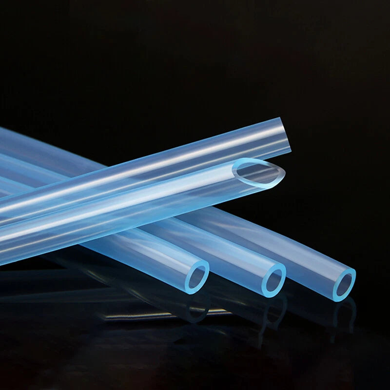 Food Grade Silicone Tubing Sky Blue — Flexible Hose Pipe 2mm to 6mm ID