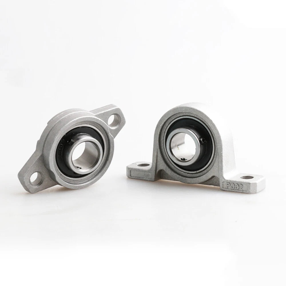 Mounted Ball Bearings With Two-Bolt Flange Kirsite Bore Diameter 8mm To 35mm