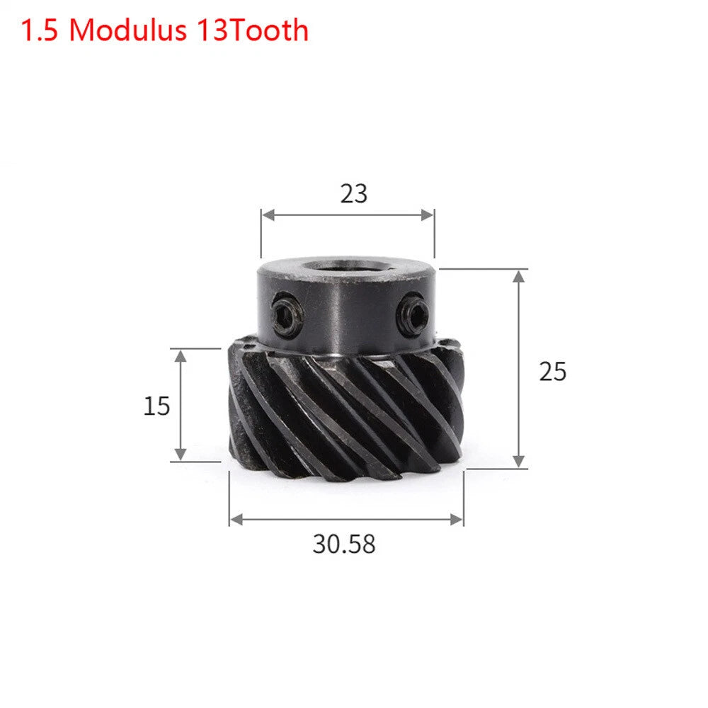 1.5/2 Modulus Helical Gears With Step/Keyway Left Spiral Motor Transmission Gear