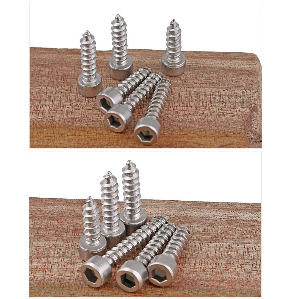 Hex Socket Cap Head Self Tapping Screws – A2 Stainless Steel, M2–M6