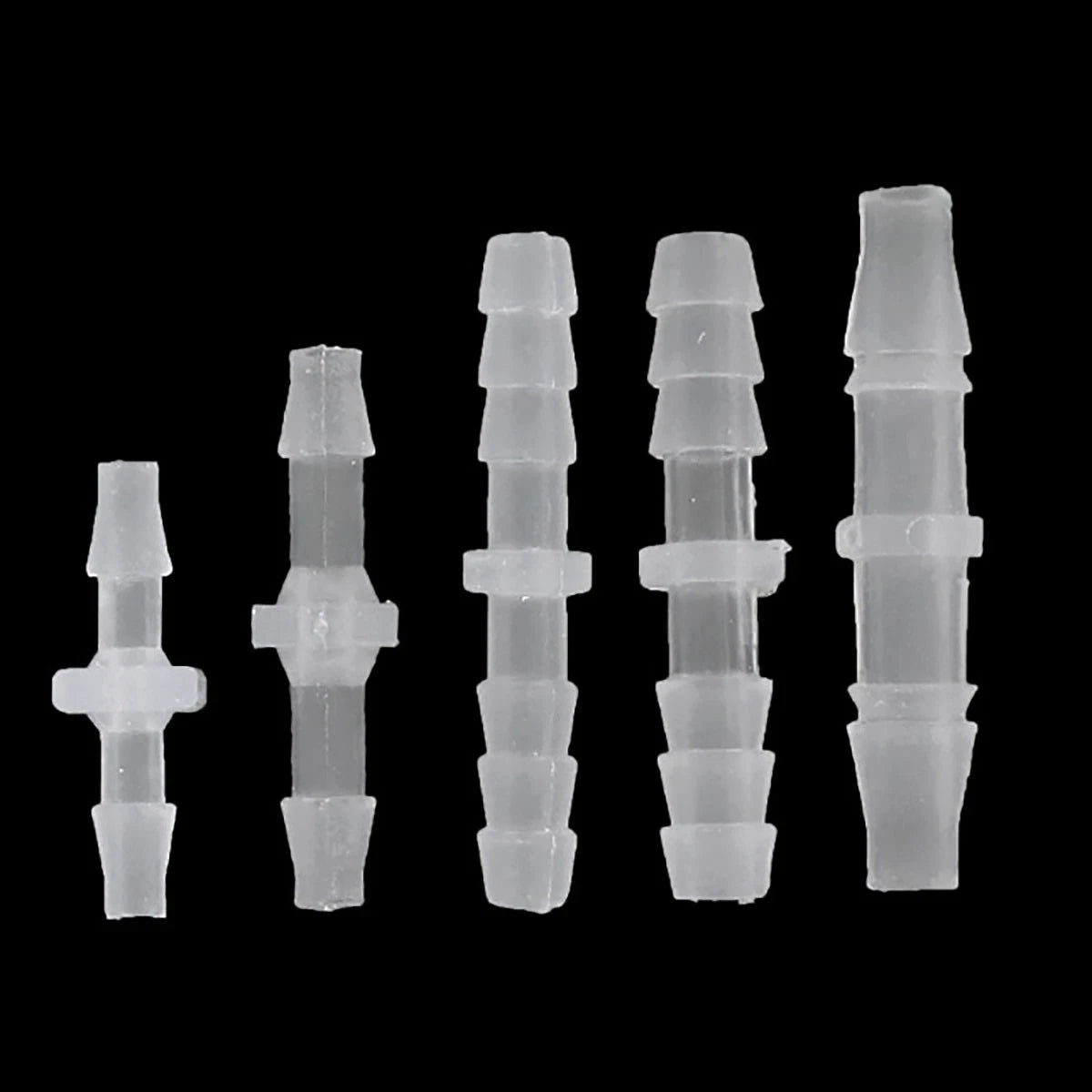 Straight 2-32mm Joiner Tubing Plastic Barbed Connector Pipe Hose Air Fuel Water
