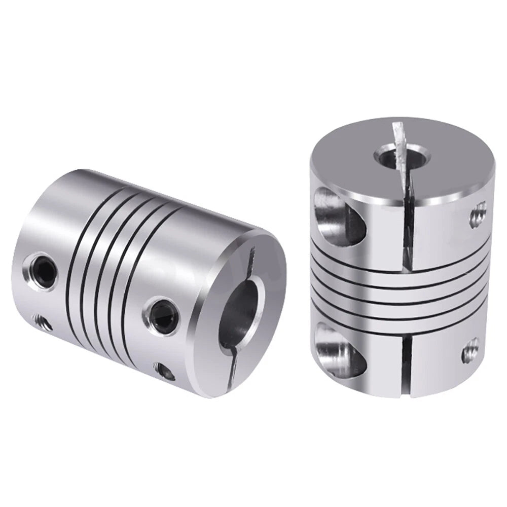 Inner Orifice 5-10mm Flexible Shaft Coupling Rigid Stepper Motor Coupler D20*L25