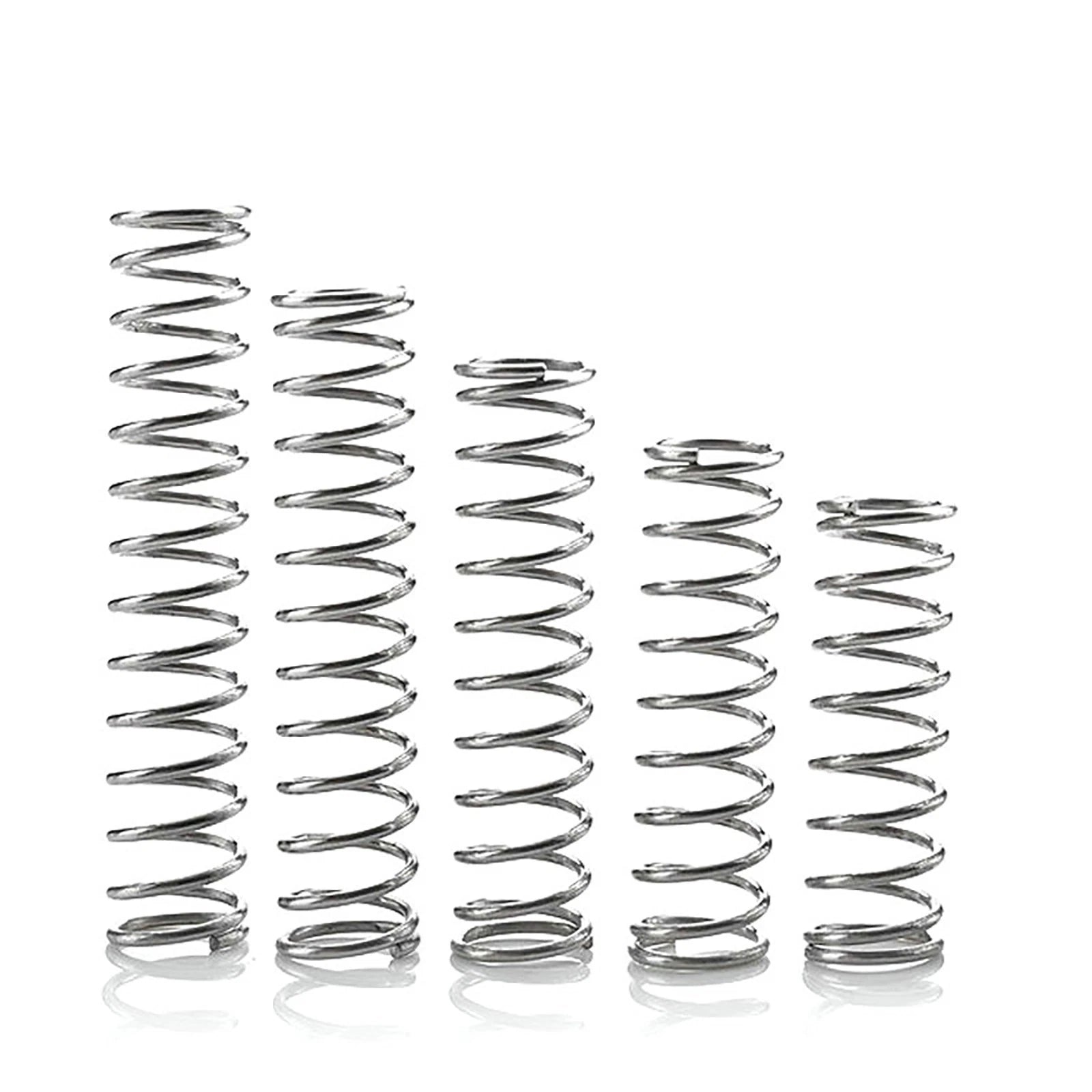 0.9mm Wire Compression Spring 5-14mm Diameter & 10-60mm Length Pressure Small