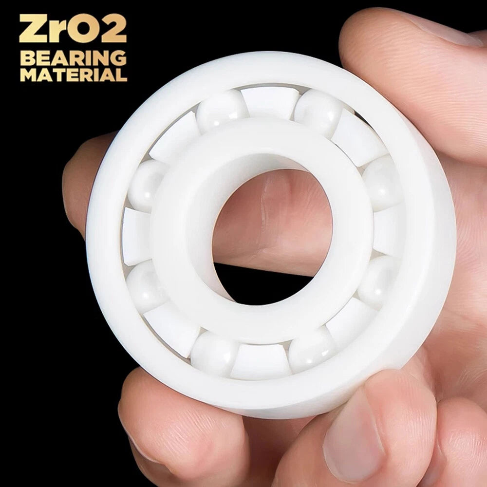 Full Ceramic Ball Bearings ZrO2 Zirconia White Premium - 16000 16001 16002 16013
