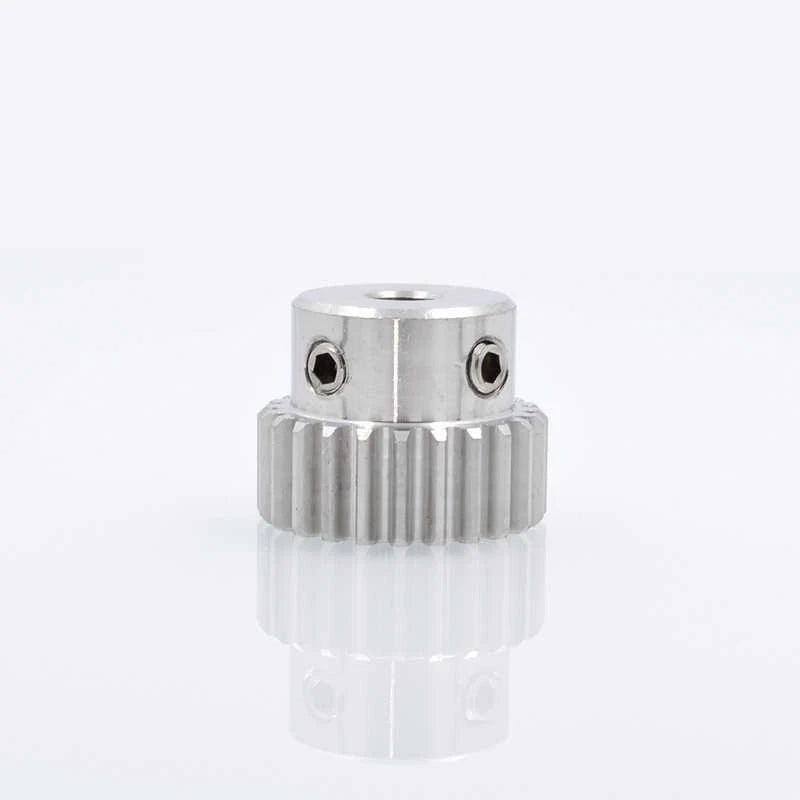 Spur Gears 1M Transmission Gear With Step Stainless Steel Motor Gear 32~50 Teeth