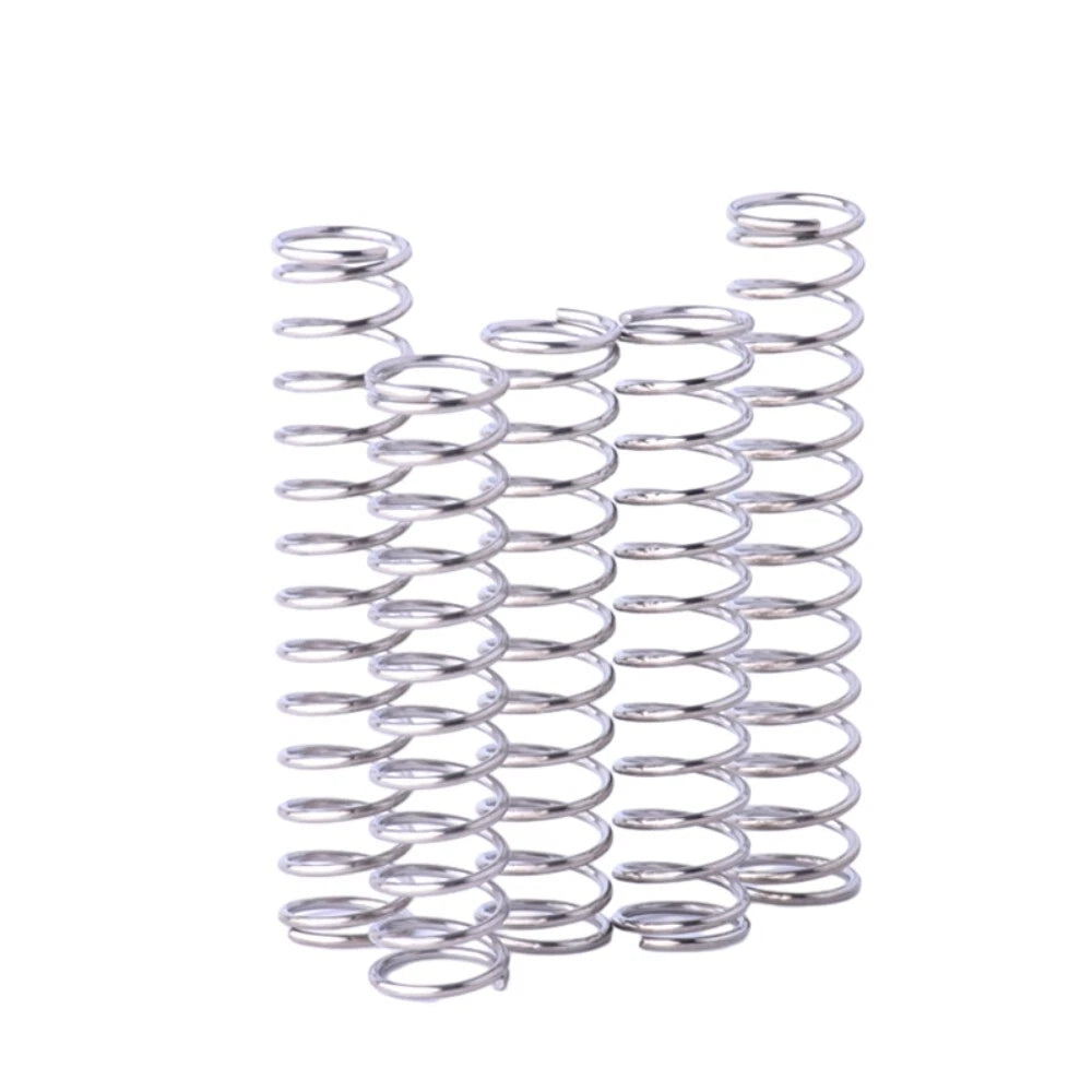 Compression Springs Wire Dia 0.8mm OD 8mm 304 Stainless Steel Vibration Damping