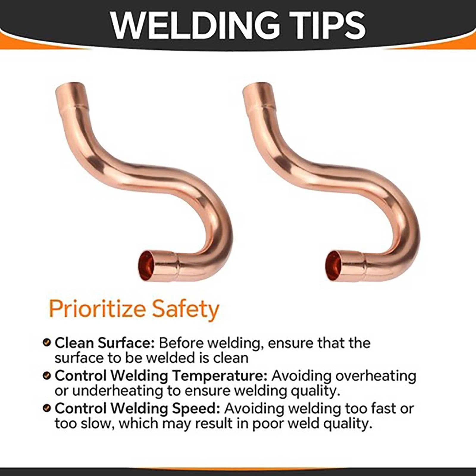 End Feed Return Bend Copper Pipe Fitting | 9.52mm–54mm | Plumbing U-Bend
