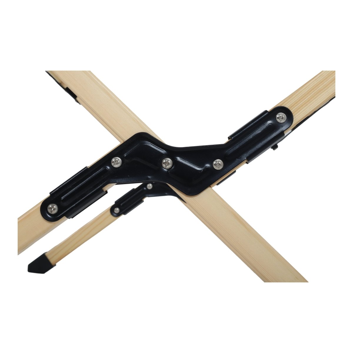 Portable Foldable Outdoor Picnic Table - Natural Beech Wood Camping Table with X - Frame Design - Small Sizes - HomeDIYer