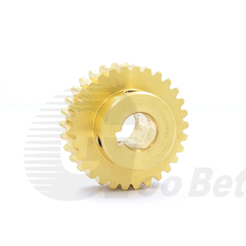 Module 1.5 Steel Worm Shaft, Brass Worm Gear Wheel 20/25/30/40 Tooth, Precision