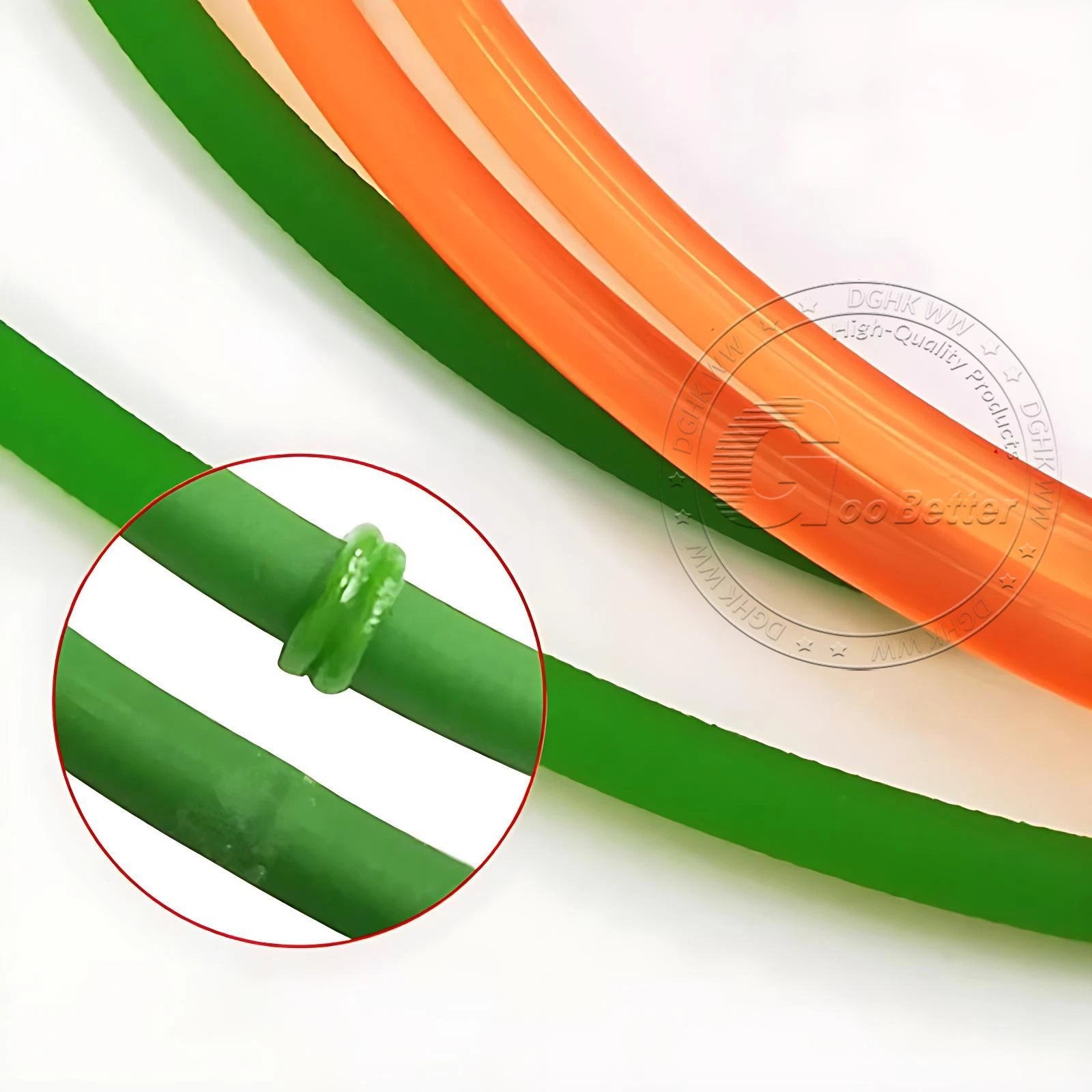 PU Round Drive Belt – Polyurethane Solid Round Belt, Smooth & Rough Surface, Dia 1.5mm–22mm