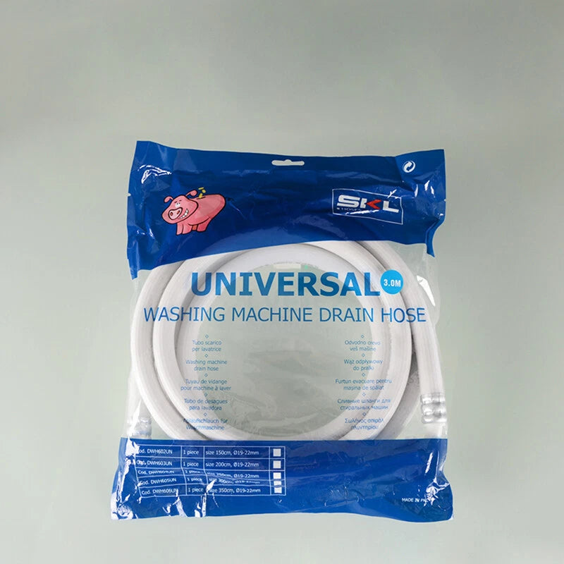 1" & 2" Washing Machine Water Inlet Hose – PVC Extension Pipe Connector, 0.6M–5M
