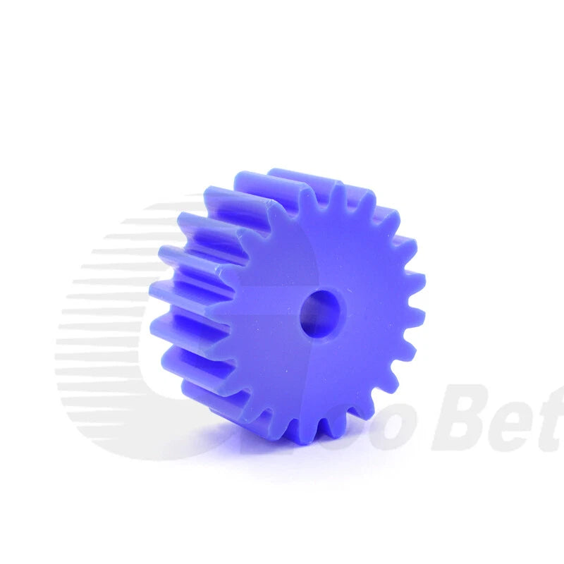 Module 3 Nylon Flat Gear Spur Gear Plastic 12-60 Tooth Pinion Motor Gear Blue