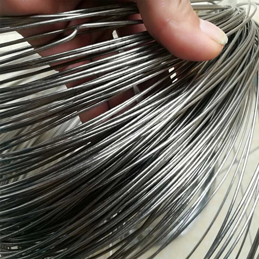 TA2 Pure Titanium Wire Diameter 0.5mm-4mm Metal Wire Metalworking High Temp