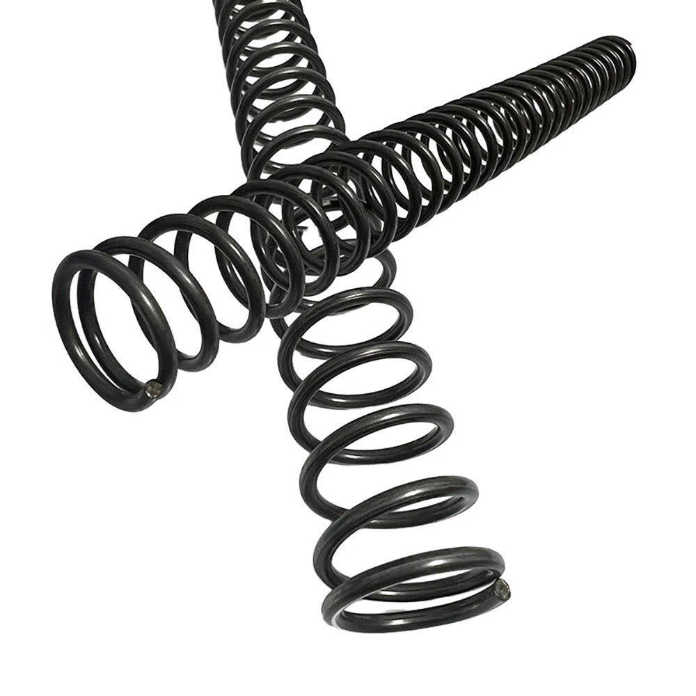 Compression Spring Black 0.3-6mm Wire Diameter Small Springs Steel 305mm Length