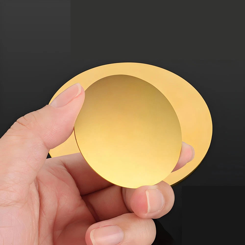 H62 Solids Brass Discs Blanks Metal Round Sheets OD 50-300mm Thick 0.5mm 1mm- 5m