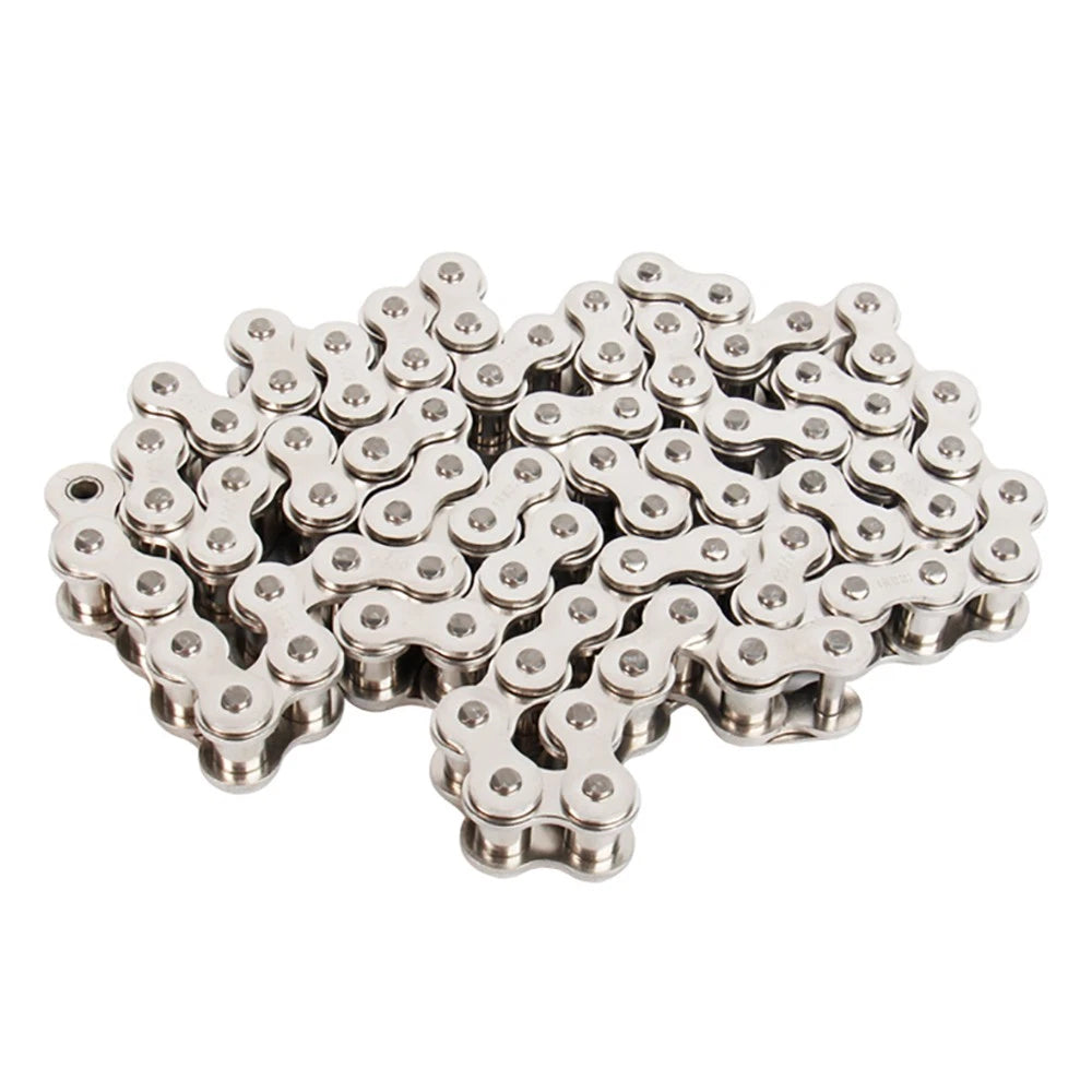316 Stainless Steel Roller Chain Quality Simplex Chain 08B 10A 12 16A 1.524Meter