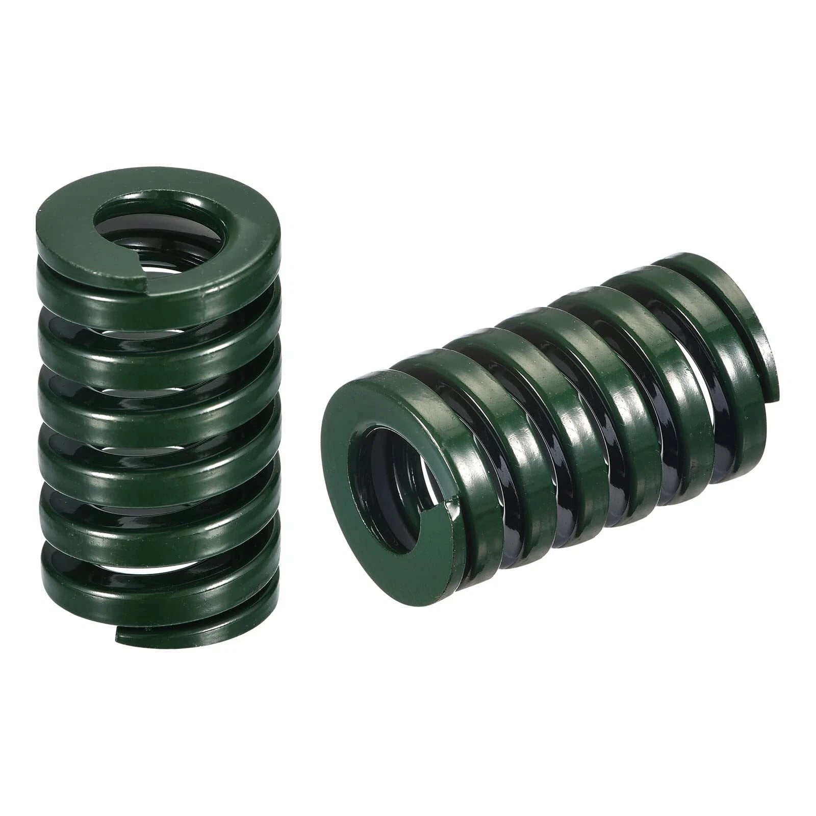Green Heavy load Compression Die Spring 6-40mm Diameter & Up To 300mm Long