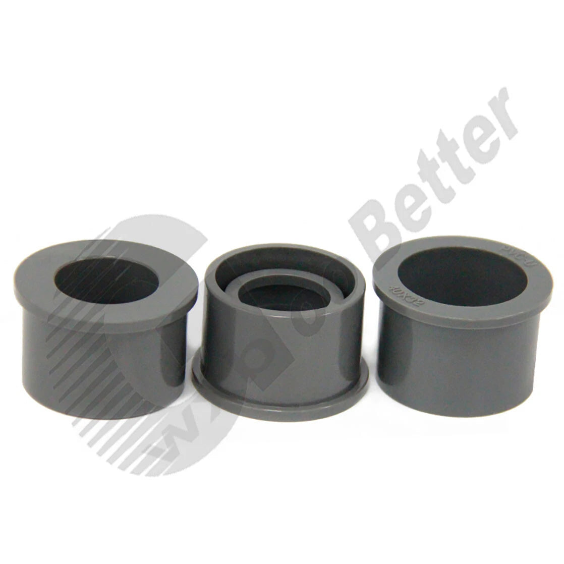 3 Colors Pvc Plain Reducing Bush Φ16~φ90mm Pvc Plumbing Fittings Reducing Bush