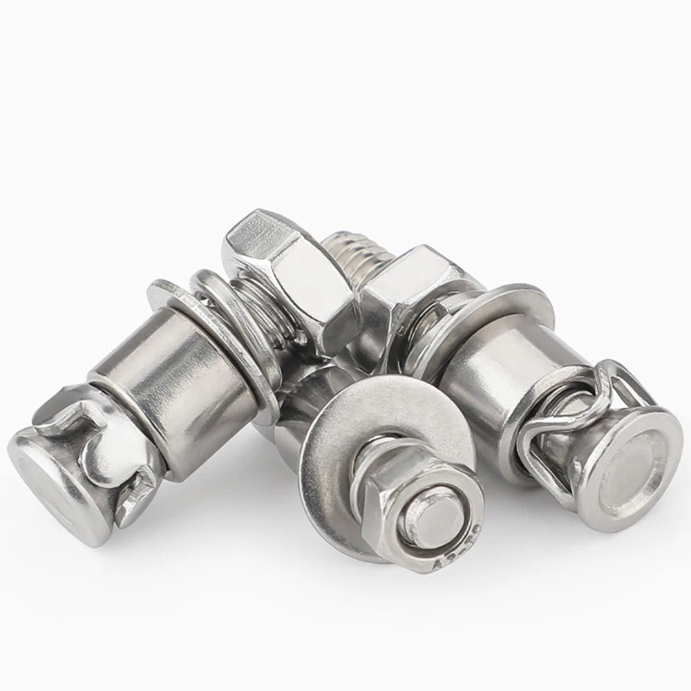 M6 M8 Stainless Steel Expansion Bolts for Marble & Concrete — 304 / 201 SS, 20–40mm