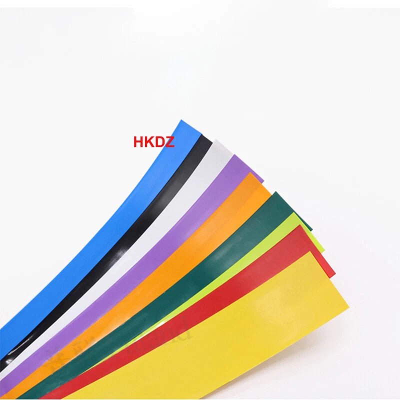 PVC Heat Shrink Tubing – Wide Flat Wrap for Battery Packs & Wire Insulation - HomeDIYer