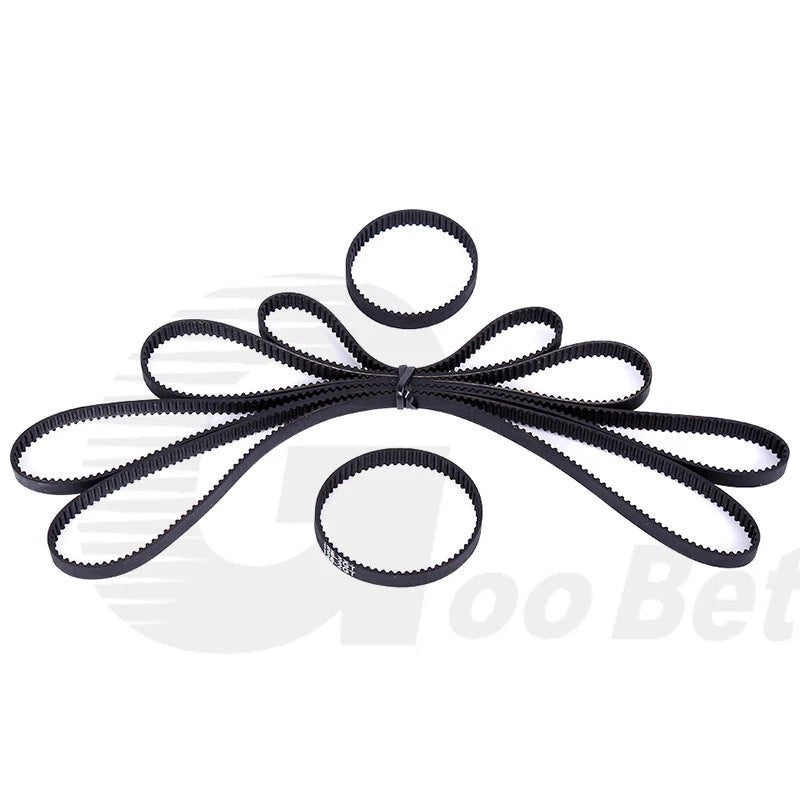 GT2 Closed Loop Timing Belt – 6mm Wide, 2mm Pitch | 48T to 1800T for 3D Printer & CNC