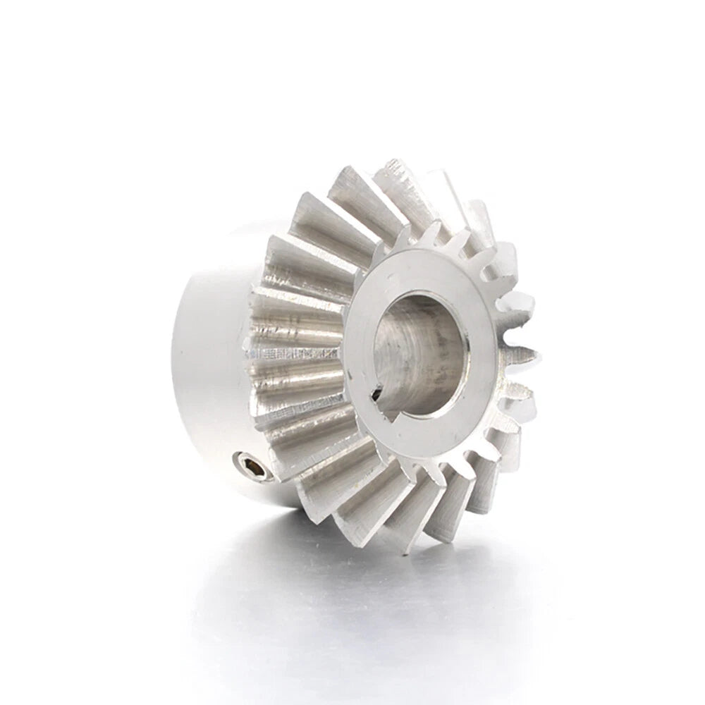 1-3 Module 15-30 Teeth Stainless Steel Umbrella Bevel Gear 90° Angle, Ratio 1:1