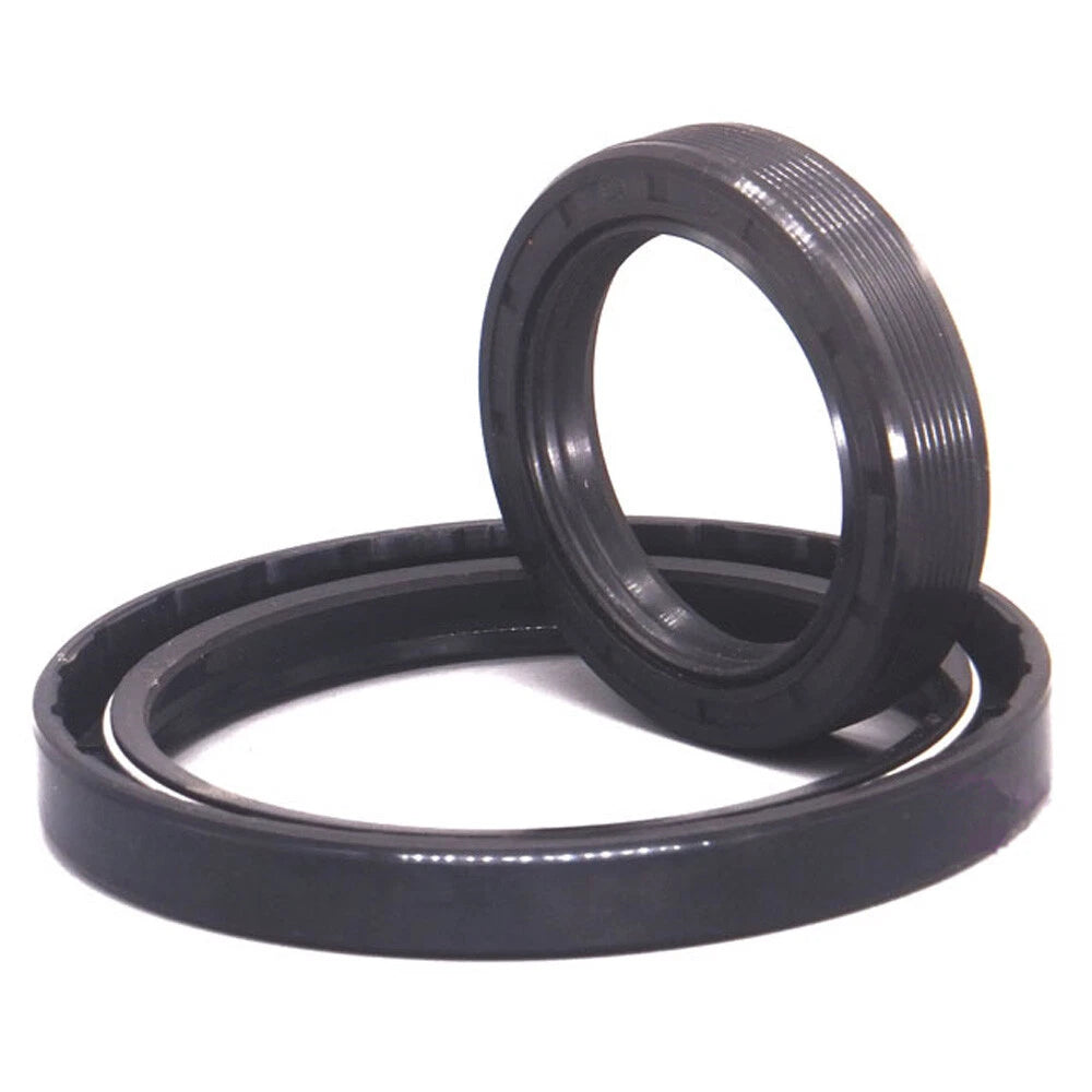 TC Oil Seal Ring ID 8–27mm | Nitrile Rubber Double Lip Shaft Seal with Metal Frame & Spring