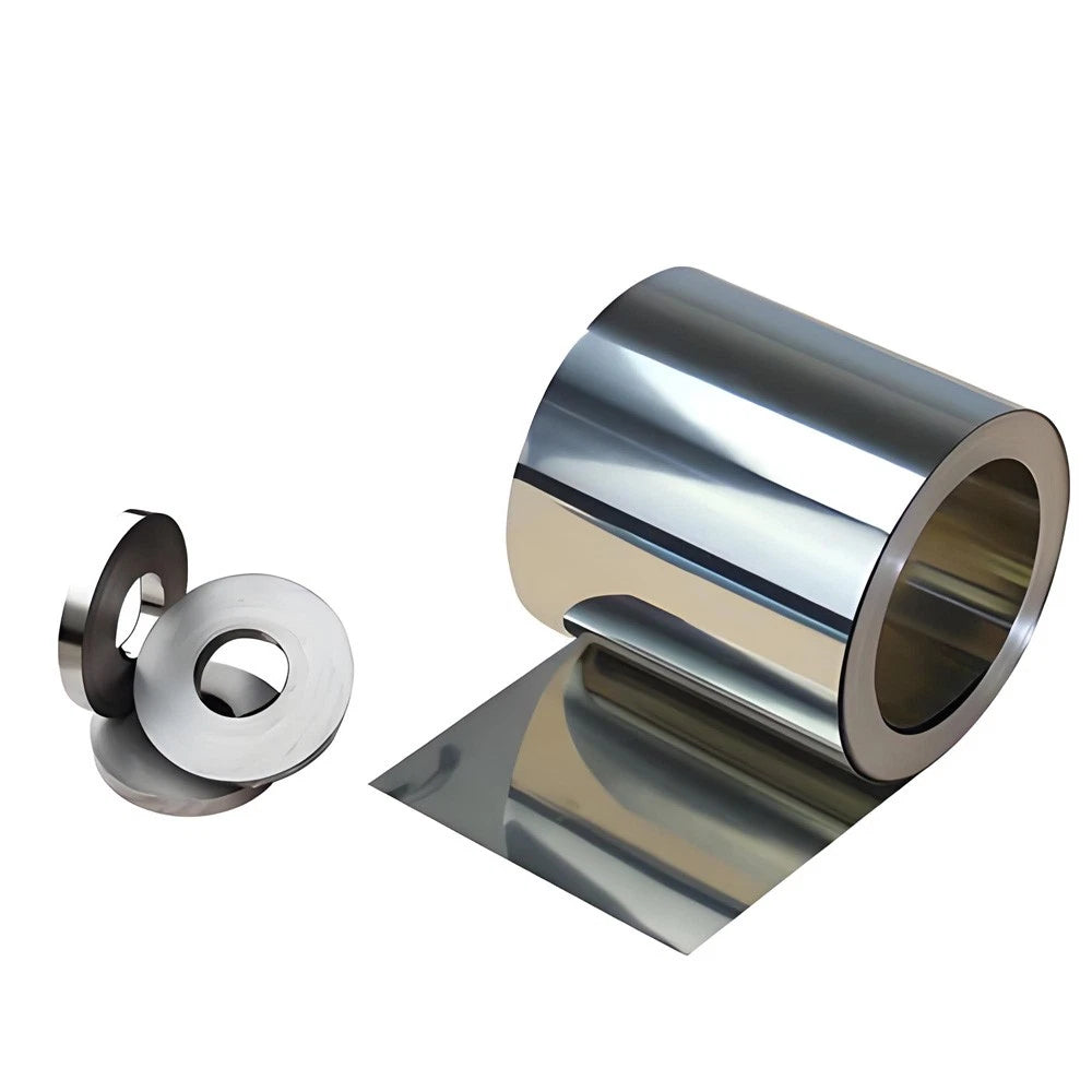 1M 304 Stainless Steel Band Sheet Foil Thin Steel Plate Strip 0.005-0.5mm Thick