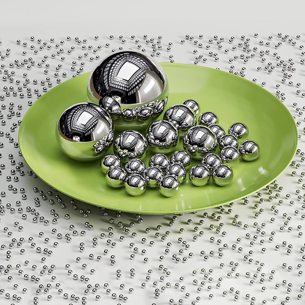 Stainless Steel Ball Bearings High Precision Solid Smooth Ball 2.3mm to 9.605mm