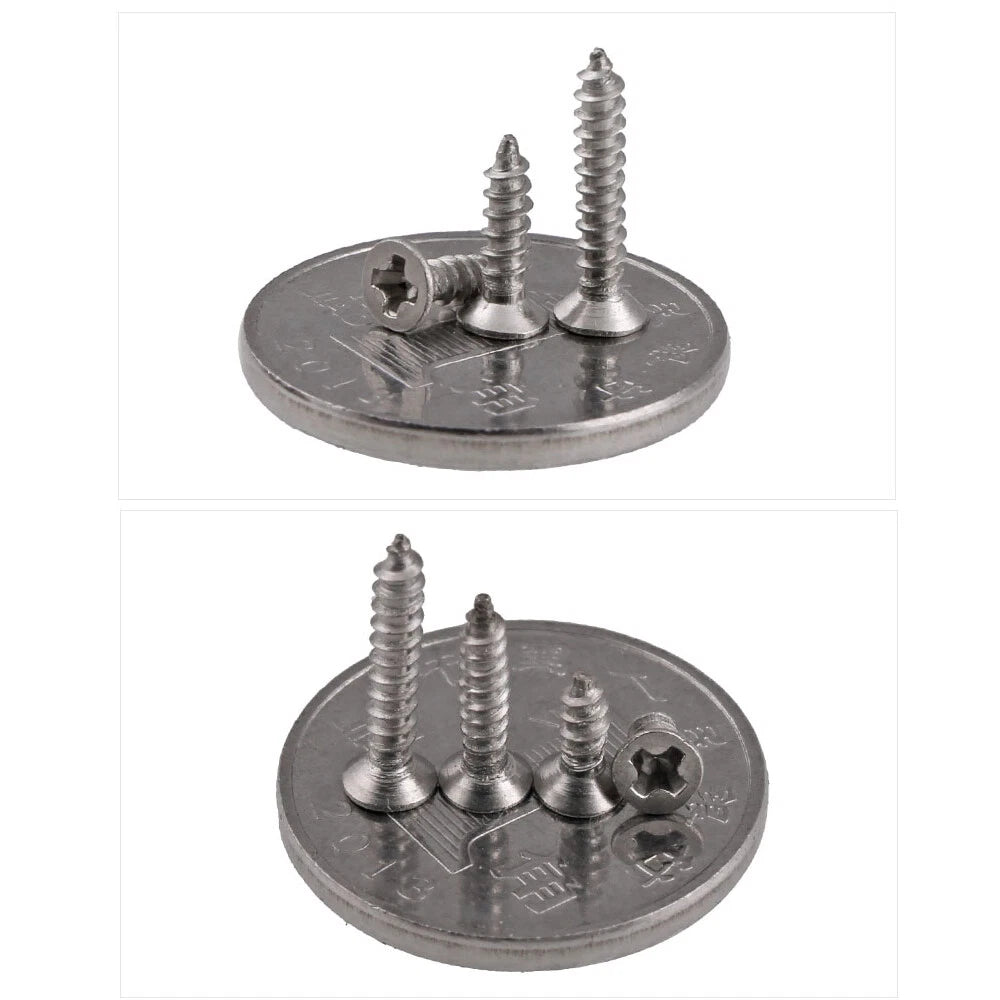 M3–M8 Countersunk Flat Head Self Tapping Screws – A2 Stainless Steel