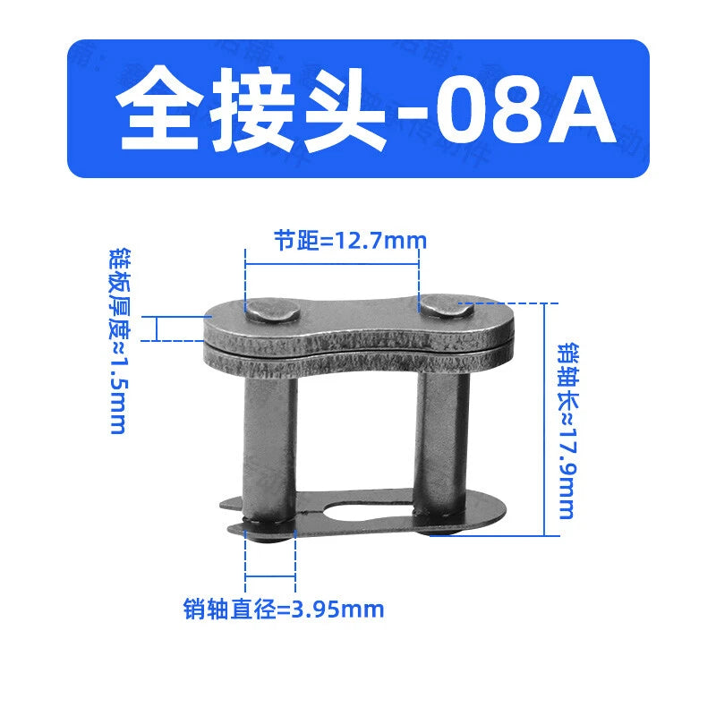 Chain Connecting Links Standard Carbon Steel Roller Chain Fast Post Full/Half